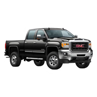 GMC sierra 2500hd truck sticker