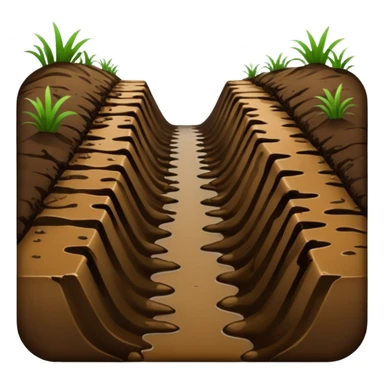 military ditches sticker