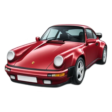 Porsche 911 933.1 Turbo sticker