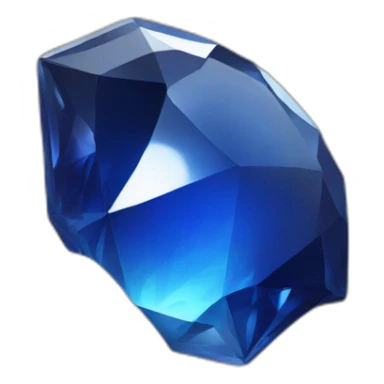 Create a sapphire blue emoji with the text 'NA' sticker