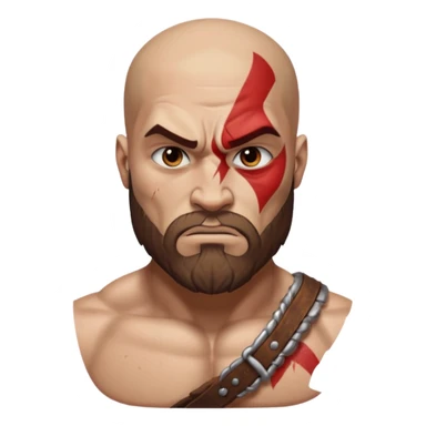 kratos sticker