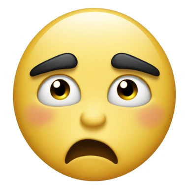 kiss with angry face sticker