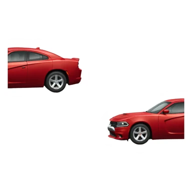 Black man driving a dodge charger sticker