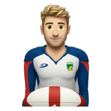 Antoine dupont rugby sticker