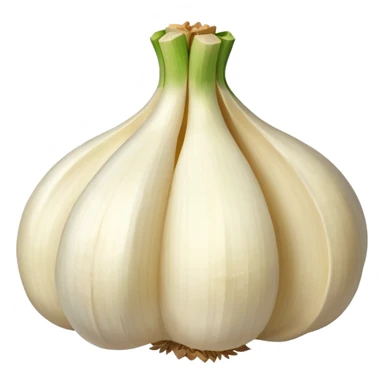 minced garlic emoji - garlic clove with cubed garlic sticker