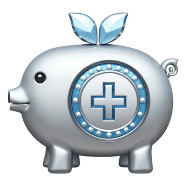 glitter white symbol bank sticker