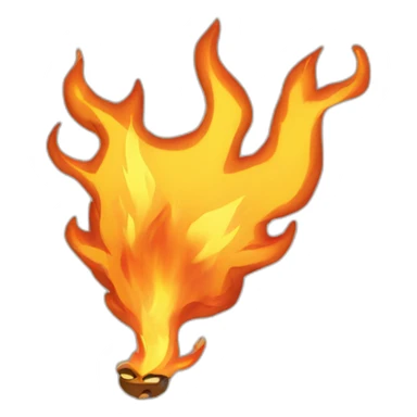 Un chat qui crache du feu sticker