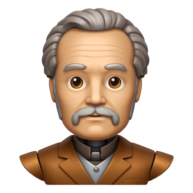 Robot karl marx sticker