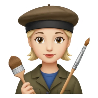 Austrian painter sticker