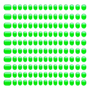 matrix green binary sticker