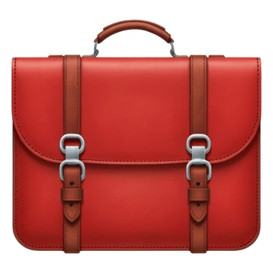 red Portfolio sticker