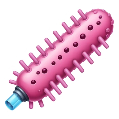 pink bacteria sticker