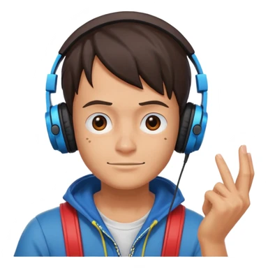 luffy qui joue à fortnite sticker