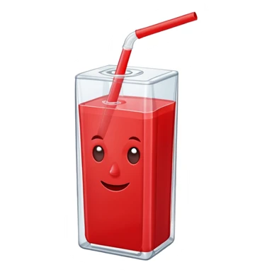 juice box RED sticker