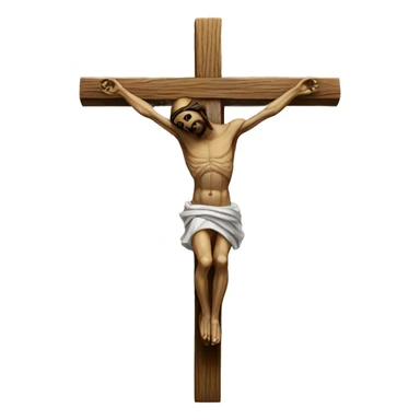 Crucifix sticker