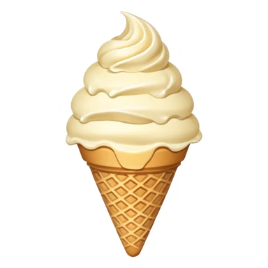 vanilla ice cream sticker