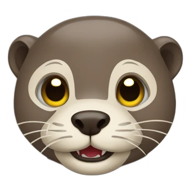 Otter sarcastic sticker