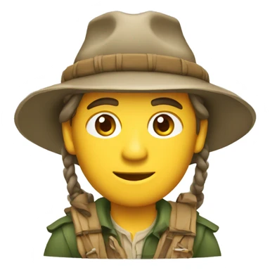 voyageur en safari sticker