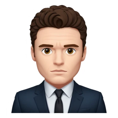 Richard Madden as his character in the Bodyguard TV series. sticker