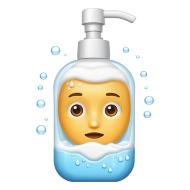 face wash sticker