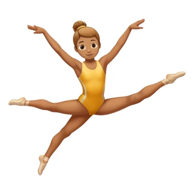 Gymnastics sticker