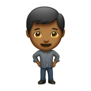 man goes on a wooden board sticker