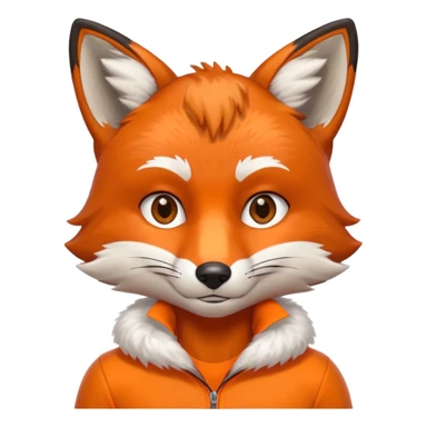 athlete fox sticker