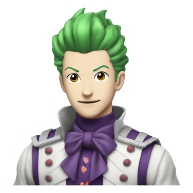 Hisoka from hunter c hunter  sticker