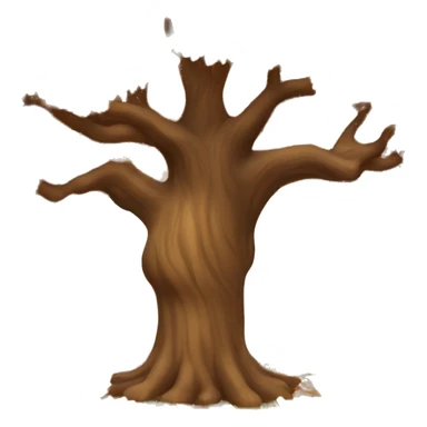 a oak tree in autumn sticker