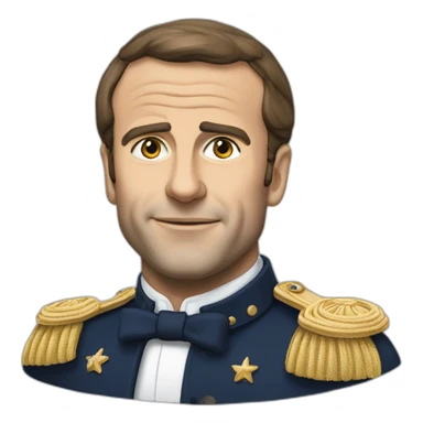 Macron qui écrase la france sticker