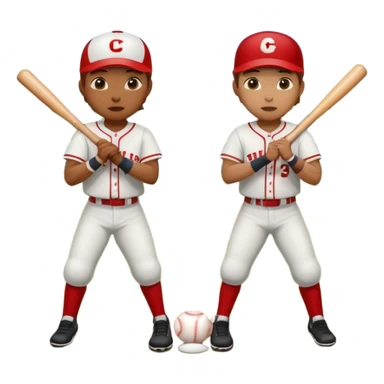 quiero dos equipos enemigos de baseball vs sticker