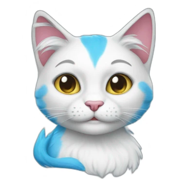 Smurfcat sticker