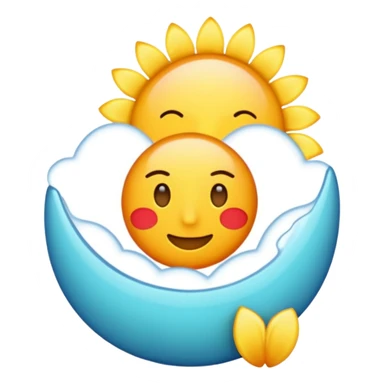 Good morning in text  sticker