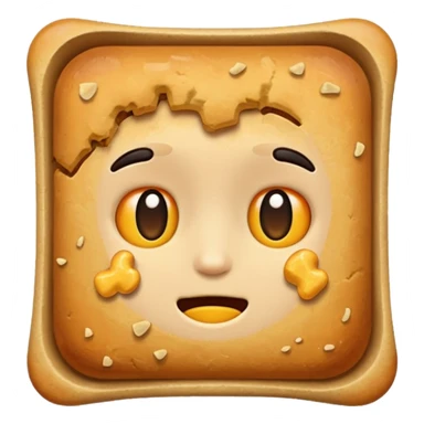 crumbly crumbs sticker