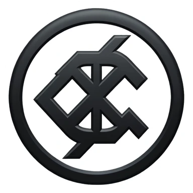 Nazi swastika sticker