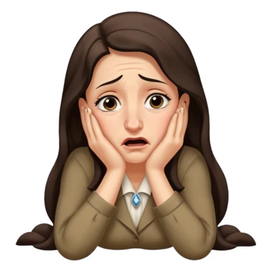 nazi germany 1940s, jewish woman crying on floor huge nose sticker