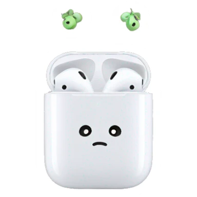 AirPods Max with bow sticker