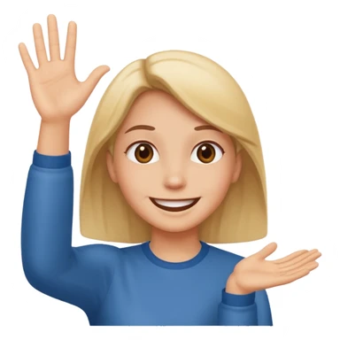 Personne qui fait semblant de croire en quelqu'un  sticker