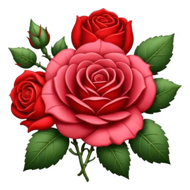 brasão sangrando medieval rosa de sangue vermelha sticker