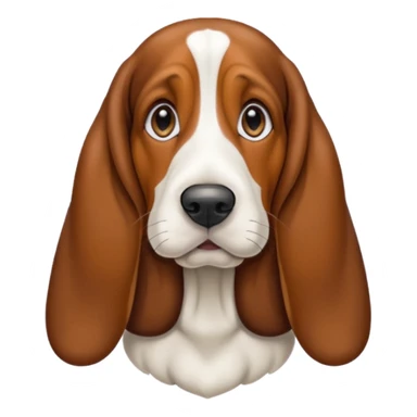 Basset hound sticker