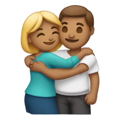 I miss you hug  sticker