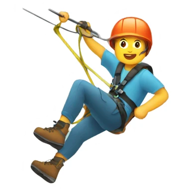 zip line sticker