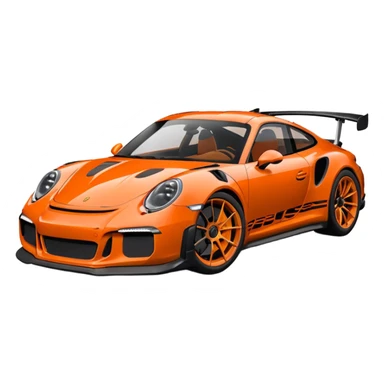 Cree une Porsche gt3 rs sticker