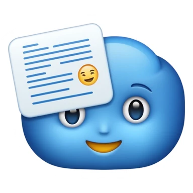Read receipt emoji sticker