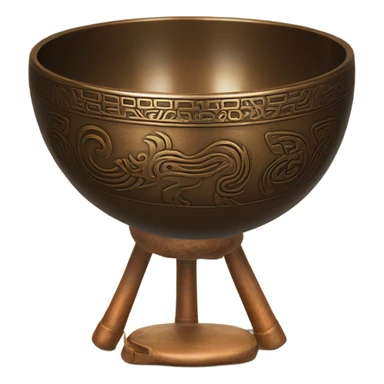 Tibetan bowl sticker