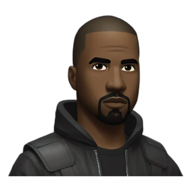 Kanye-west,cyberpunk2077 sticker