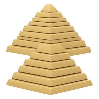 maslow pyramisd in 3d sticker