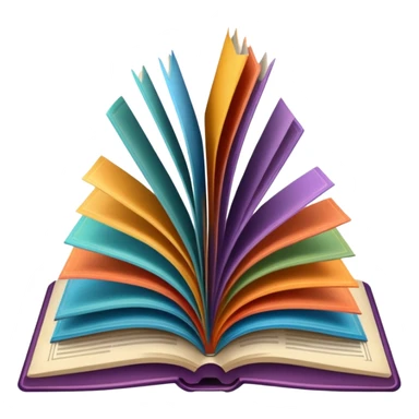 an open book with wallpaper samples. sticker