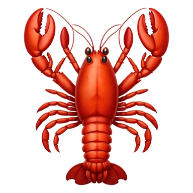 Lobster on period menstruation  sticker