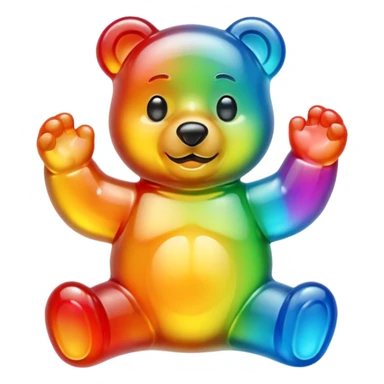 create gummy bear emoji sticker